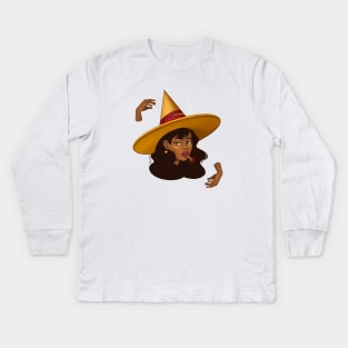 Witch Kids Long Sleeve T-Shirt